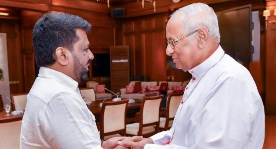 President Meets with Cardinal and Catholic Bishops